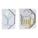 Lighting decoration Home ESPRIT Acrylic Urban 21 X 1,5 X 30 CM (2 Units) - Декорация и Осветление<<<Дом