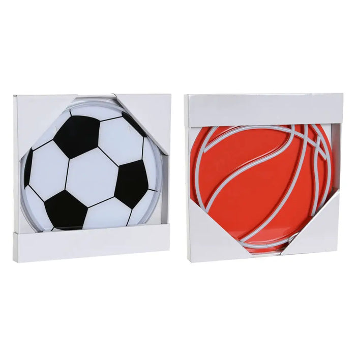 Lighting decoration Home ESPRIT Acrylic Urban 31 X 1,5 X 31 CM (2 Units) - Лампи<<<Декорация и Осветление<<<Дом