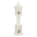 Lighting decoration Krist+ White Red Green Wood 17 x 80 x 17 cm 19 x 80 x 19 cm (2 Units) - Декорация и