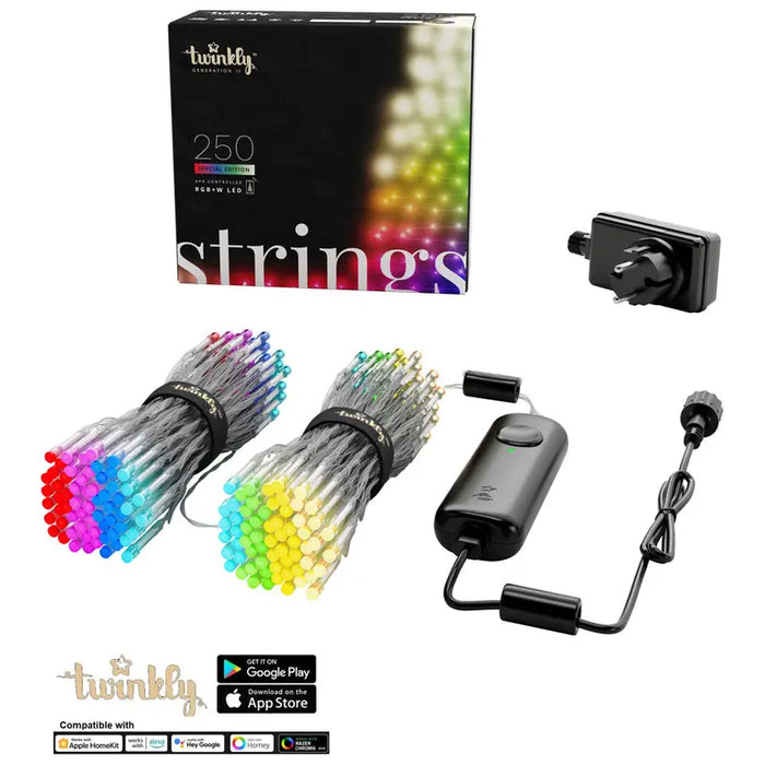 LIGHTING STRING 200CM 250LED TWINKLY TWS250SPP-BEU - Шатри<<<Чадъри сенници и шатри<<<Градина<<<Praktiker&&&Christmas