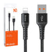Lightning Cable Mcdodo CA-2261 1.0m (black) - USB to Lightning<<<USB cables<<<GSM Accessories<<<InnproXML