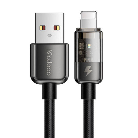 Lightning cable Mcdodo CA-3140 12W 1.2m (black) - USB to Lightning<<<USB cables<<<GSM Accessories<<<InnproXML