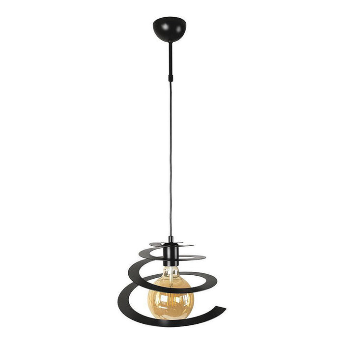 PENDANT E27 BLACK LIGHTSTYLE HELIX L