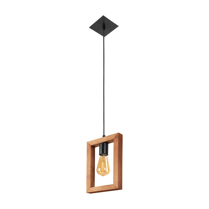 PENDANT E27 ROSEWOOD LIGHTSTYLE TIERA