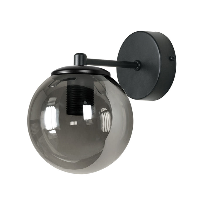 WALL APPLIANCE E27 BLACK LIGHTSTYLE GARDA