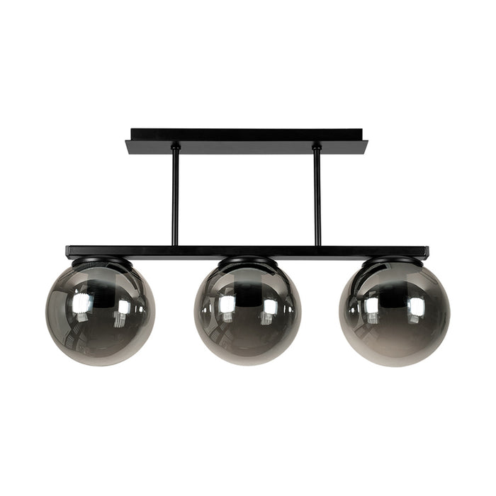 CEILING 3XE27 BLACK LIGHTSTYLE TREVISO