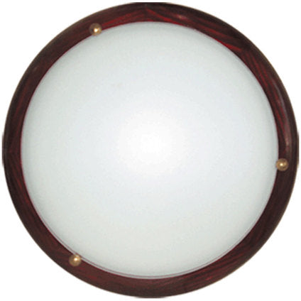 CEILING WOOD CIRCLE LIGHTSTYLE MAHOGANY