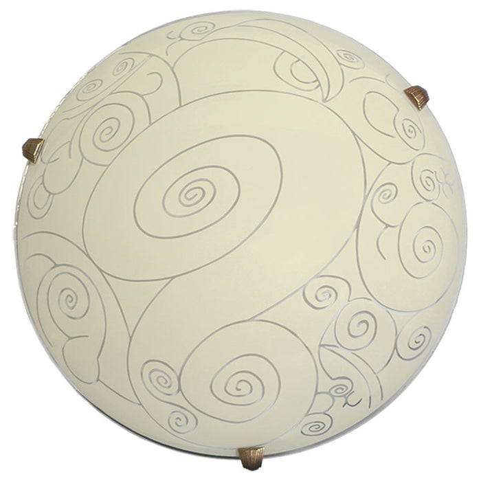 CEILING LAMP 60W F30 ECRUE LIGHTSTYLE WIND