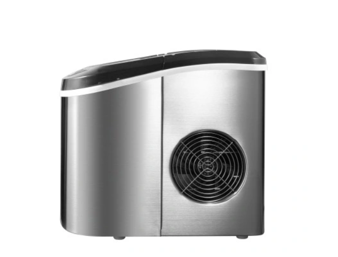 Portable ice maker LIN ICE PRO-S12 silver