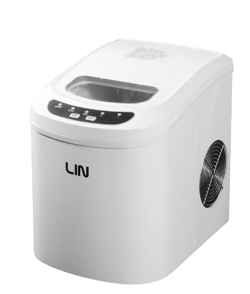 Portable ice cube maker LIN ICE PRO-W12 white