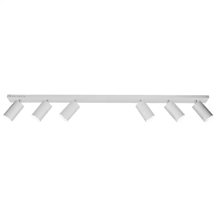 LINEAR SPOT 6XGU10 IP20 WHITE VIVALUX LUX - Спотове<<<Вътрешно осветление<<<Мебели и