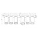 LINEAR SPOT 6XGU10 IP20 WHITE VIVALUX LUX - Спотове<<<Вътрешно осветление<<<Мебели и