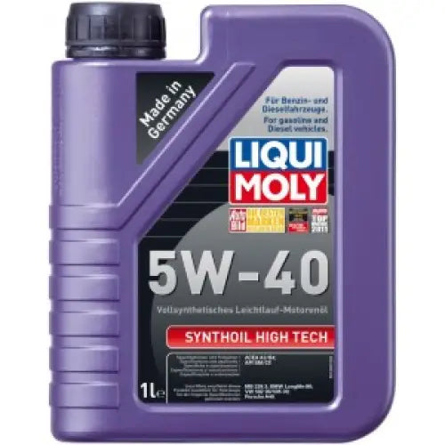 LIQUI MOLY SYNTHOIL HIGN TECH 5W-40 1L - АВТОМОБИЛНИ МАСЛА<<<MaxCar
