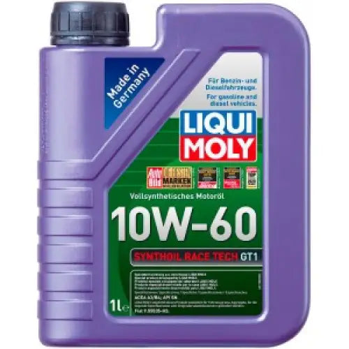 LIQUI MOLY SYNTHOIL RACE TECH GT1 10W-60 1L - АВТОМОБИЛНИ МАСЛА<<<MaxCar