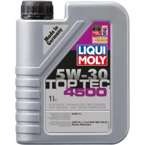 LIQUI MOLY TOP TEC 4500 5W-30 1L - АВТОМОБИЛНИ МАСЛА<<<MaxCar