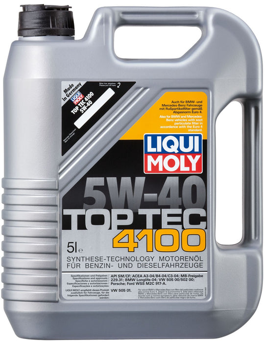 LIQUI MOLY TOP TEC 4100 5W-40 5L