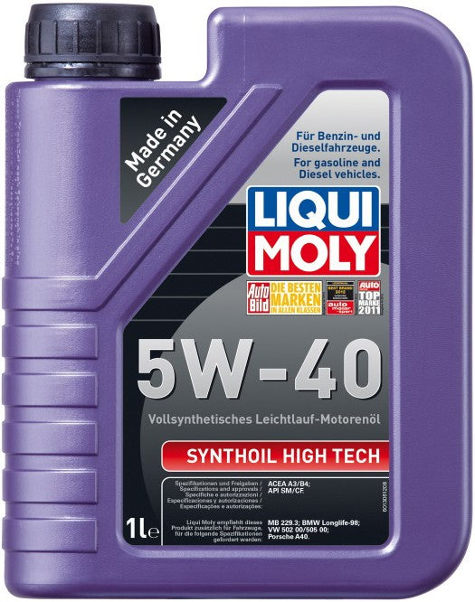 LIQUI MOLY SYNTHOIL HIGN TECH 5W-40 1L