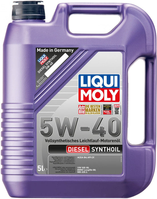 LIQUI MOLY DIESEL SYNTHOIL 5W-40 5L