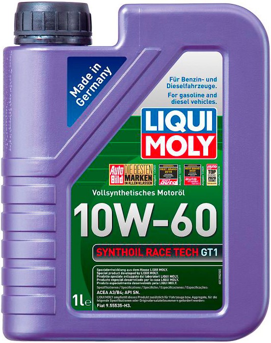 LIQUI MOLY SYNTHOIL RACE TECH GT1 10W-60 1L