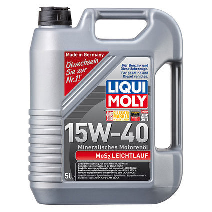 MOTOR OIL 15W40 5L LIQUI MOLY WITH MOS2