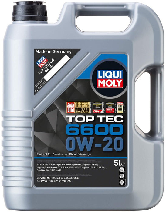 LIQUI MOLY TOP TEC 6600 0W-20 5L