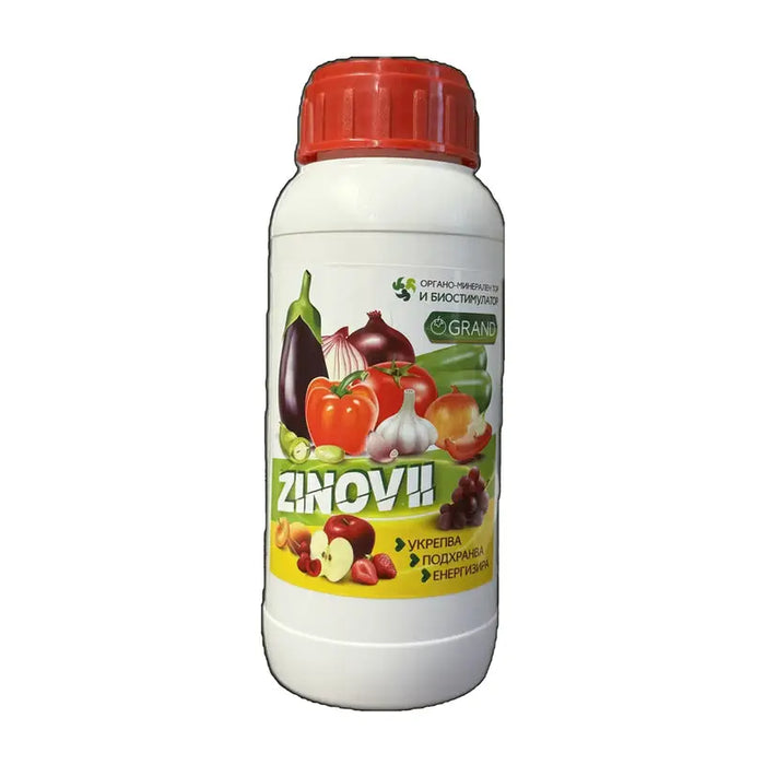 LIQUID FERTILIZER AND BIOSTIMULATOR FOR VEGETABLES ZINOVII GRAND - Торове<<<Торове почви и тревни
