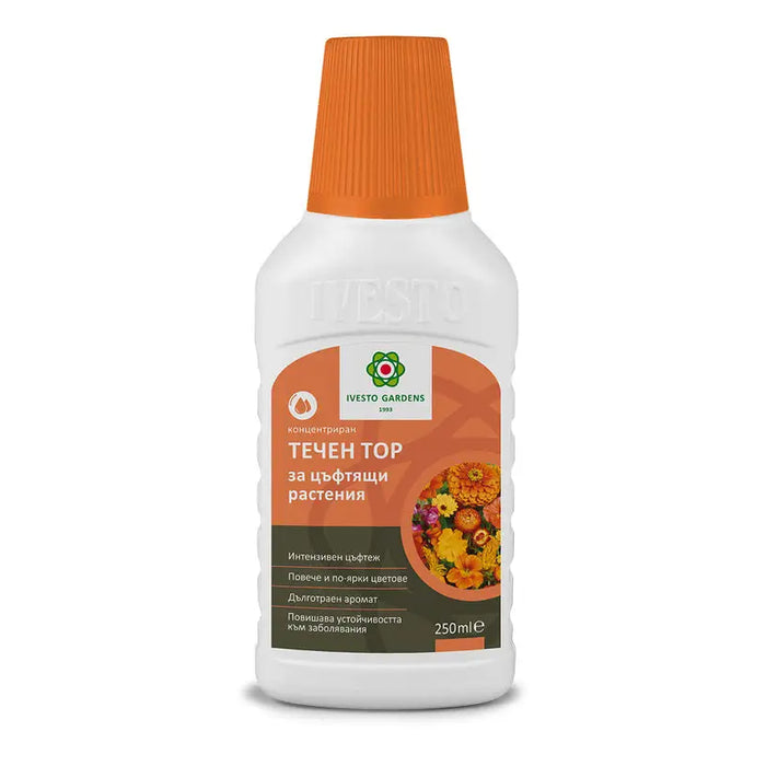 LIQUID FERTILIZER FOR FLOWERING PLANTS 0.25L IVESTO - Торове<<<Торове почви и тревни смески<<<Градина<<<Praktiker
