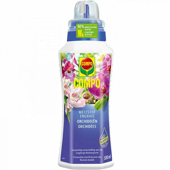 LIQUID FERTILIZER FOR ORCHIDS 0.5L COMPO - Торове<<<Торове почви и тревни смески<<<Градина<<<Praktiker