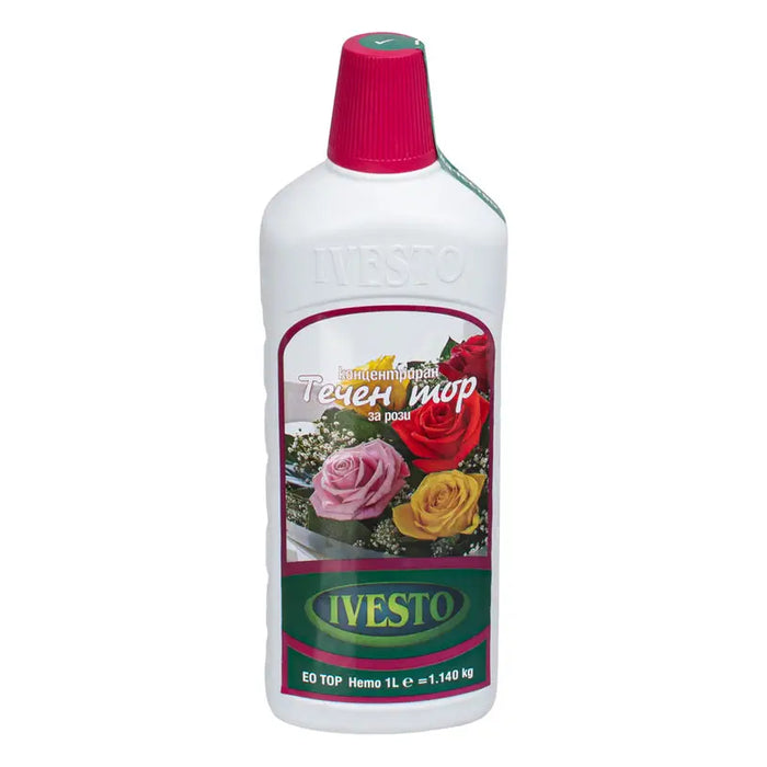 LIQUID FERTILIZER FOR ROSES 1L IVESTO - Торове<<<Торове почви и тревни смески<<<Градина<<<Praktiker