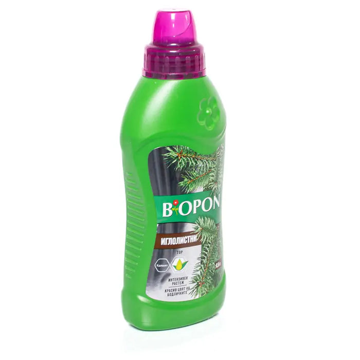 LIQUID FERTILIZER NEEDLES 0.5L BIOPON - Торове<<<Торове почви и тревни смески<<<Градина<<<Praktiker