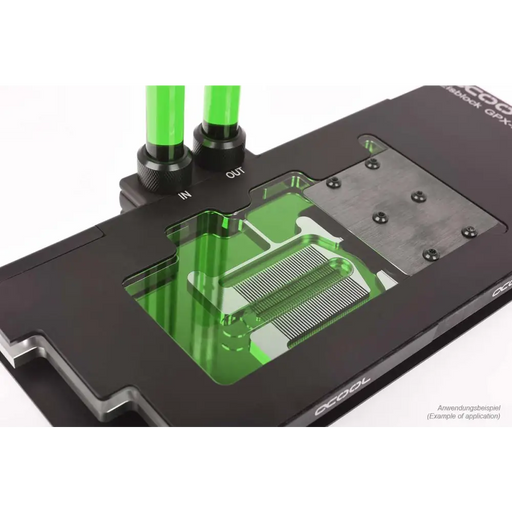 Liquid for water cooling Alphacool Eiswasser Crystal Green 1000ml - Течности<<<Водно охлаждане<<<ValiAPI