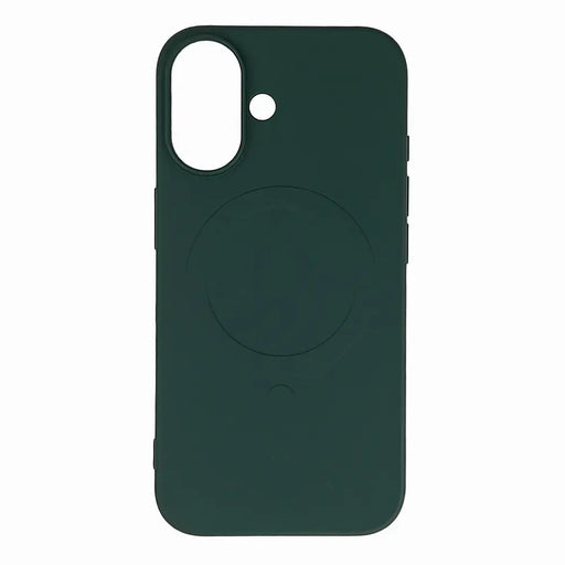 Liquid Silicone Case MagSafe for iPhone 16 - dark green - Cell phone cases and covers<<<HurtelXML