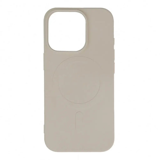 Liquid Silicone Case MagSafe for iPhone 16 Pro - beige - Cell phone cases and covers<<<HurtelXML