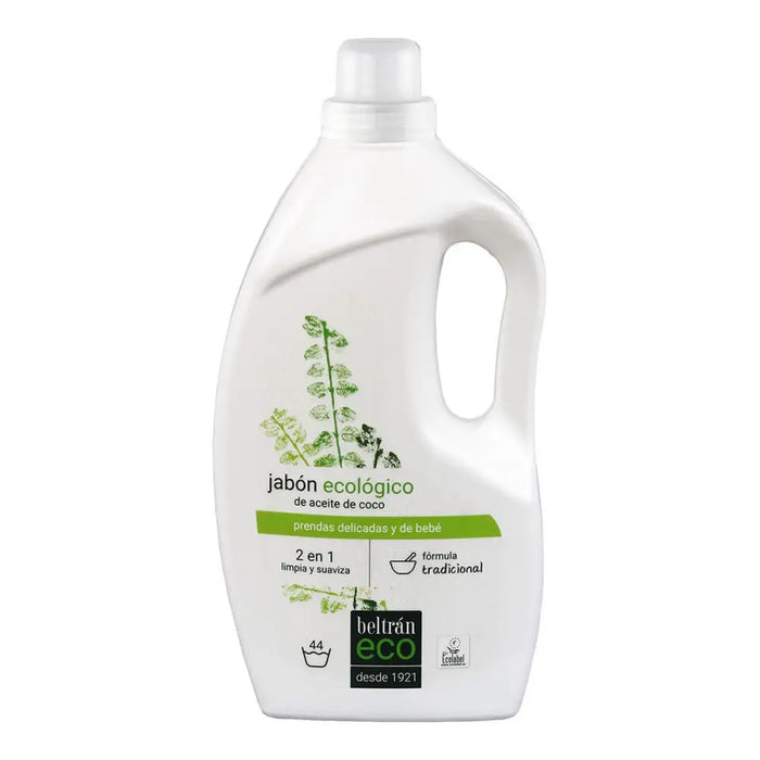 Liquid Soap Jabones Beltrán 2-in-1 Ecological Coconut oil 1,5 L 44 Washes - Почистване Прахосмукачки И Гладене<<<Дом