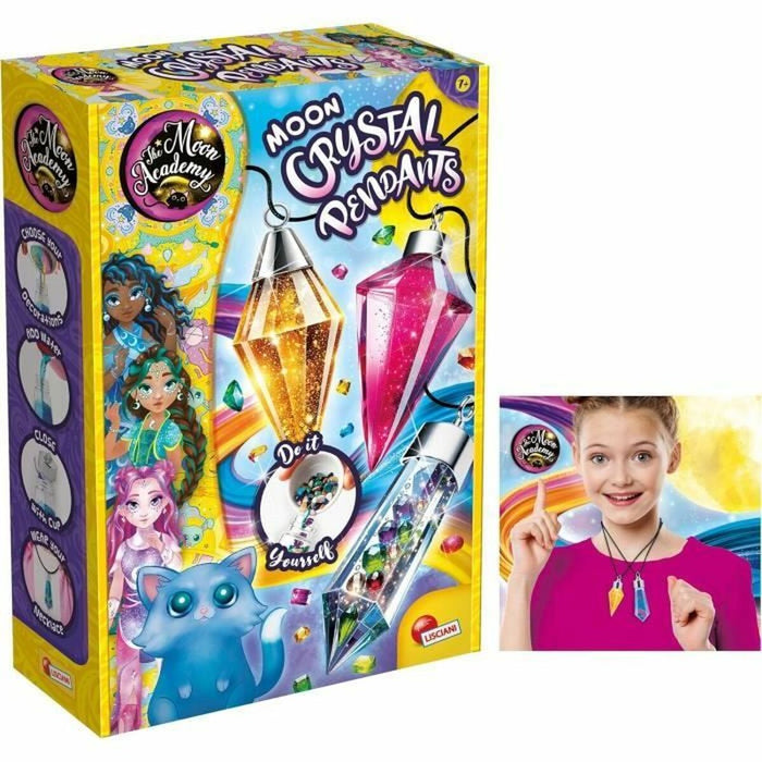 Craft Game Lisciani Giochi The Moon Academy Moon Crystal Pendants
