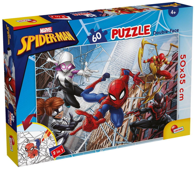 Lisciani LISTIAN MARVEL PUZZLE DF PLUS 60 SPIDERMAN