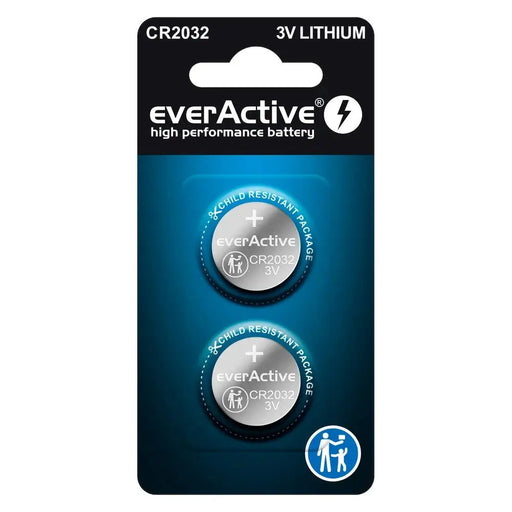 Lithium batteries everActive CR2032 - blister 2 pcs - BatteriesBAL-BAT<<<batteries and chargersBAL<<<ActionPL