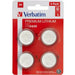 Lithium Button Batteries Verbatim 3 V CR2430 4 Pieces (20 Units) - Алкални батерии<<<Електроника Батерии<<<Компютри|