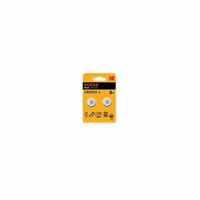 Lithium Button Cell Battery Kodak CR2032 210 mAh 3 V (2 Units) - Кръгли Батерии<<<Електроника Батерии<<<Компютри|
