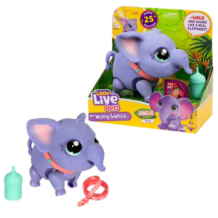Интерактивна играчка Moose Little Live Pets - Elephant Toots