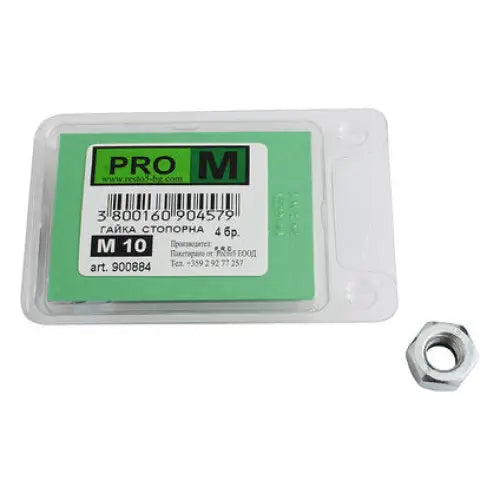 LOCK NUTS 4 PCS PRO M - Болтове и гайки<<<Винтове и болтови съединения<<<Инструменти и железария<<<Praktiker