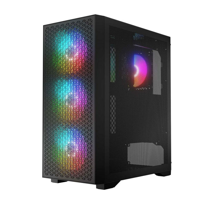 ATX Semi-tower Box Logic AT-DART-PRO-ARGB-10 Black