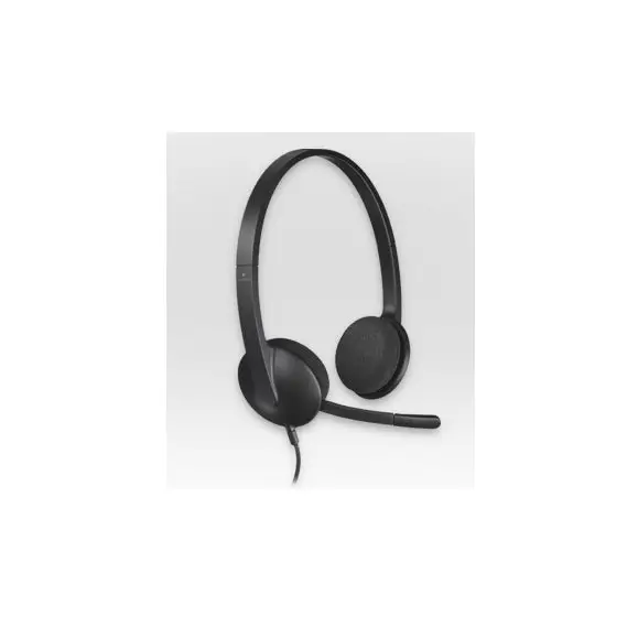 Logitech H340 USB Computer Headset Black - Headset<<<Logitech<<<LOGITECH<<<PolyComp&&&Слушалки<<<Компютърна
