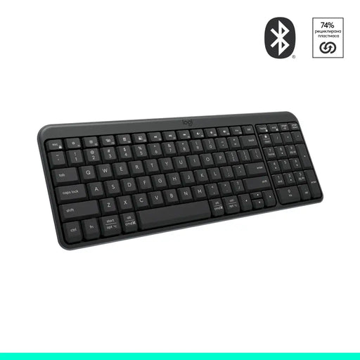 Logitech K250 Graphite Wireless Keyboard - Cyrillic - Клавиатури<<<Компютърна