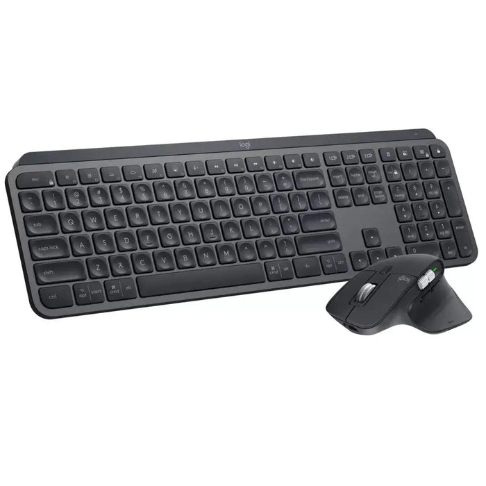 Logitech MX Keys S Combo Keyboard and Mouse Set Wrist Rest Black