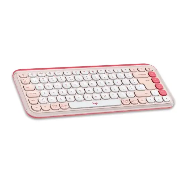 Logitech Pop Icon Combo - Rose - US INT’L - BT - N/A - INTNL-973 - Keyboards<<<Logitech<<<LOGITECH<<<PolyComp