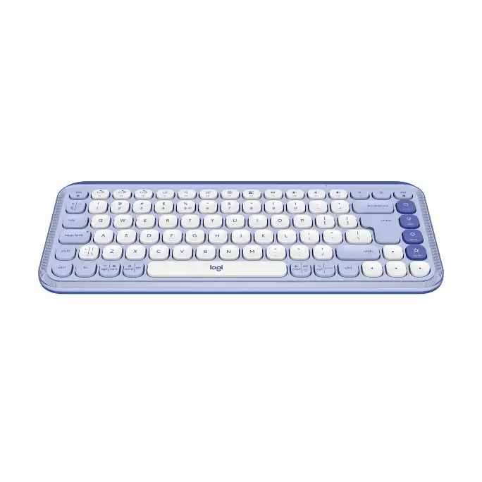 Logitech Pop Icon Keys - Lilac - US INT’L - BT - N/A - INTNL-973 - Keyboards<<<Logitech<<<LOGITECH<<<PolyComp
