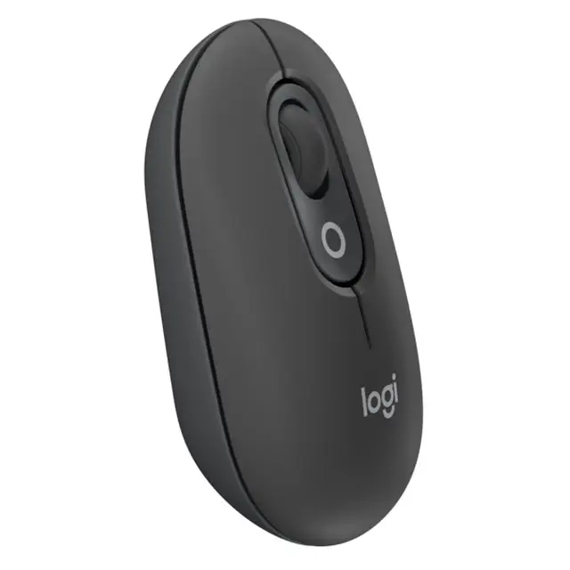Logitech POP Mouse with emoji - GRAPHITE - BT - N/A - EMEA28i-935 - FY25,TERRA - Mice<<<Logitech<<<LOGITECH<<<PolyComp