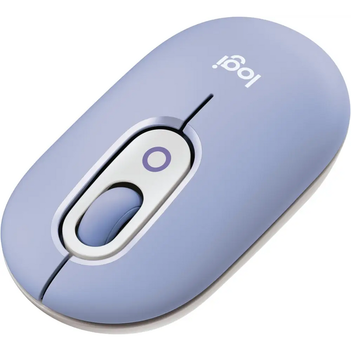 Logitech POP Mouse with emoji - LILAC - BT - N/A - EMEA28i-935 - FY25,TERRA - Mice<<<Logitech<<<LOGITECH<<<PolyComp