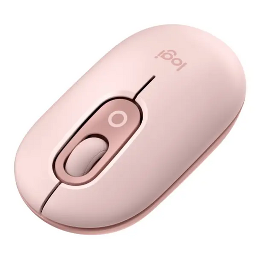 Logitech POP Mouse with emoji - ROSE - BT - N/A - EMEA28i-935 - FY25,TERRA - Mice<<<Logitech<<<LOGITECH<<<PolyComp